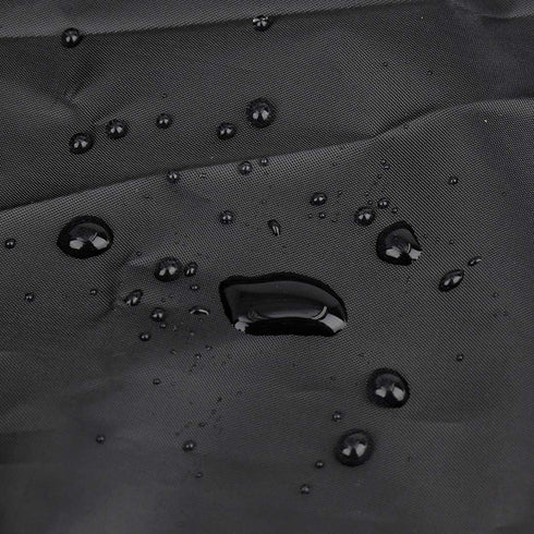 X AUTOHAUX Motorcycle Cover Street Bike Scooter Lightweight Half Cover Outdoor Waterproof Rain Dust Protector Black Size M for Kawasaki for Harley...