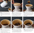 30oz Coffee Maker Press Coffee Maker With Hand Coffee Pot Set Ceramic Coffee Filter Cup Drip Coffee Hand Pot (dark grey)...