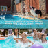Poolzilla 25 Pack Black Pool Safety Fence Hole Cover | 1" Diameter That Fits Into a 1" Sleeve | Deck and Patio Safety Ground Caps...