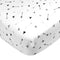 American Baby Company 100% Natural Cotton Fitted Crib Sheet 52" x 28" - Soft, Breathable, Hypoallergenic & Gentle Toddler Bed Sheet, Silver Black ...