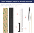 eTone Pre-Cut Light Seal Foam Sponge Kits Repair for Hexar RF Film Camera....
