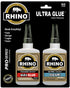 Rhino Glue Gel, Heavy Duty 40 Gram Clear...
