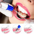 Healvian 2pcs Portable Dental Picks Teeth Stain Remover Mini Travel Plaque and Tartar Remover with Chain Mini Stain Eraser Oral Cleaning Tools for...