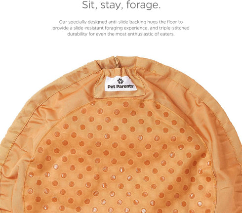 Pet Parents® Forager® Bowls, Slow Feeder Dog Bowls with SoftSnout™ & Non-Slip Backing Technology, Dog Puzzle Toys, Dog Snuffle Mat & Snuffle Mat f...