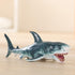 Gemini&Genius Sea Animal Great White Shark Action Figure Megalodon Shark Model Toy Soft Rubber Realistic Ocean Shark Educational and Role Play Toy...