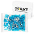Sanuke 16-14 AWG - 3/8" Heat Shrink Ring Terminals Tinned-Copper Marine Grade Waterproof Heat Shrink Wire Connectors Blue 105pcs...