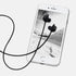 kwmobile Straps Compatible with Samsung Galaxy Buds/Buds Plus - 2X Silicone Holder for Wireless Earphones - Black/Red...