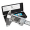 All-Metal Digital Caliper 0-4"Measuring Tool, Micrometer Caliper with Auto-Off Feature, Interchangeable Between inches and millimeters for DIY/Hou...