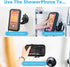 Shower Phone Holder Case Waterproof | Suction Cup Mount for Bathroom | 360 Rotatable & Height Adjustable for iPhone & Android | ShowerPhone by Wum...