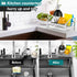 Sink Caddy, Sponge Holder for Kitchen Sink, Kitchen Bathroom Sink Organizer, 304 Stainless Steel Kitchen Countertop Organizer Soap Tray with Remov...
