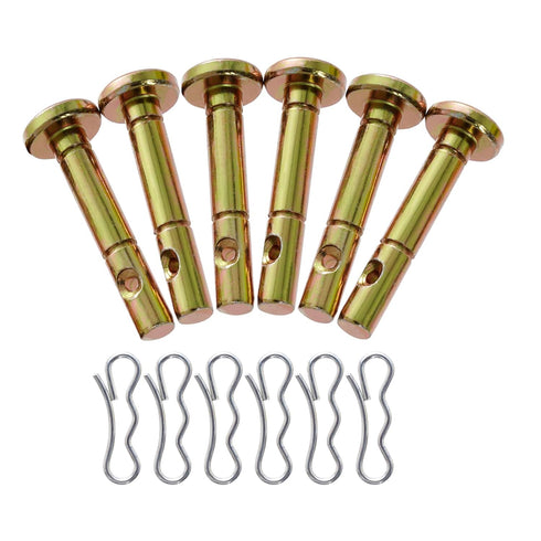 20 Set Shear Pins and Cotter Pins for Snowblower 738-04124A and 714-04040 Replacement Shear Pin Works with MTD Cub Cadet Troy Bilt Snowblower Snow...