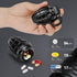Keychain Pill Container Waterproof Portable Small Pill Case Durable Aluminum Travel Pill Box with Carabiner for Medication, Vitamins, Outdoor Use ...