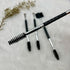 4-Piece Eyebrow Tool Set, 2 pieces Eyelash Separator Brow Comb & Lash Spoolie, 2 pieces angled eye brow brush & spoolie brush, Protectional Eye Ma...