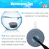1.6 Inch Aquarium Air Stones Disc - Oxygen Diffuser Bubble Air Stone of Aquarium Air Pump Accessories for Nano Air Pumps Fish Tanks Buckets Small ...