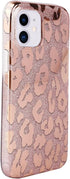 J.west Case Compatible with iPhone 12/12 Pro 6.1-inch, Luxury Saprkle Bling Glitter Leopard Print Design Soft Metallic Slim Protective Phone Cases...