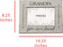Foreside Home & Garden FFRD06206 5X7 Grandpa Love Frame...