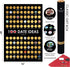 Divalis 100 Dates Scratch off Bucket List - Scratching Adventure Couple Things to Do Poster Scratchable Motivational Archievements Checklist, Blac...
