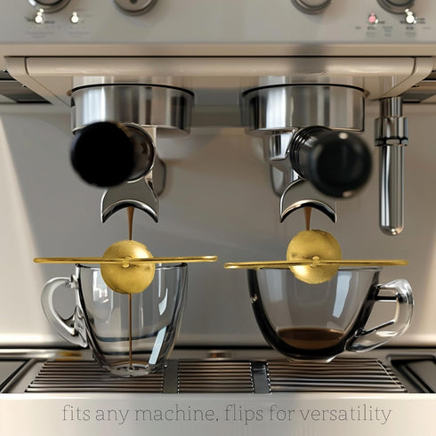 Stainless steel Chilling Coffee Espresso Ball for Coffee Lovers Gold Silver Java Ball Brew Chilling Ball (Gold)...