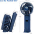 SIX FOXES 2024 New Portable Handheld Fan, 3 in 1 Portable Fan Rechargeable, Display Electricity in Real Time, 4000mAh, 3 Speed Wind, with Base, US...