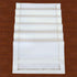 Grelucgo Set of 6 Handmade Hemstitched White Table Placemats 12x18 Inches...