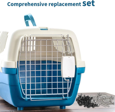 20 Set M6 Pet Carrier Fasteners, Kennel Replacement Bolts and Butterfly Nuts Dog Kennel Hardware Replacement Set for Pet Carrier Kennel...