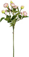 Vickerman 20.5'' Artificial Tea Rose Spray. Includes 3 Sprays per Pack....