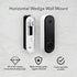 Wasserstein 35° to 55° Horizontal Wedge Wall Mount Compatible with Arlo Wireless Video Doorbell (2nd Gen) & Essential Video Doorbell Wire-Free...