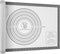 Silicone Baking Mat Non Stick Pastrty Mat for Dough Rolling Mat for Making Cookies, Macarons,Bread,Cake and Candy Reusable Kitchen Counter Mat Fon...