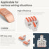 GKEEMARS 10Pcs Mini Electrical Wire Connectors, DIY Splicing into 4/6/8/9/10 Way Butt Terminal Block Connectors (1 in 4 out, PC)...
