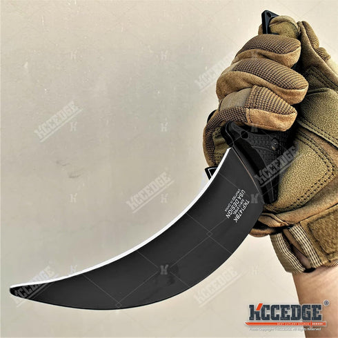 Tactical Knife Hunting Knife Survival Knife Karambit Fixed Blade Knife Razor Sharp Edge Camping Accessories Camping Gear Survival Kit Survival Gea...