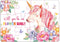 Flower Girl Puzzle Game, Flower Girl Gifts Will You Be Our Flower Girl Unicorn Jigsaw Puzzles for Adults, Bridesmaids, Weddings, Families Parties...