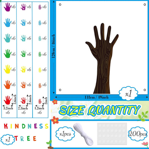 Tatuo 125 Pcs Classroom Tree Bulletin Board Set 47 x 46 Inch Tree Background Owl Leaves Dot Bulletin Board Cutouts for Elementary School Teacher C...