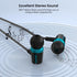 Rayleigh USB C Headphones with Microphone 3 Pack, Wired Earbuds with Heavy Bass, Type C Earphones with Noise Isolating, Compatible with iPad, Andr...