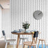 LXCREAT Removable Wallpaper Forgiving Black/White Stripes Peel and Stick Wallpaper 17.71 in X 196 in Modern Self Adhesive Vinyl for Home Renovatio...