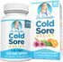 Best Cold Sore Supplement with Lysine and Lemon Balm - Dr. Danielle Cold Sore Assist - 120 Capsules...