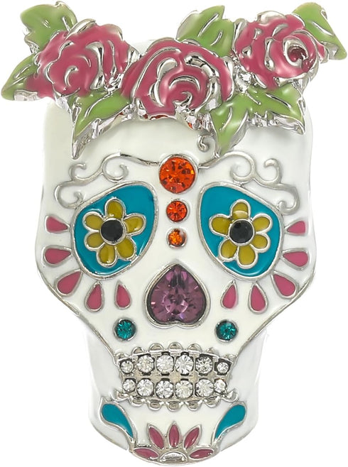 Halloween Party Brooch for skull for women,Halloween Holiday Gift for Kids and Girls.…...