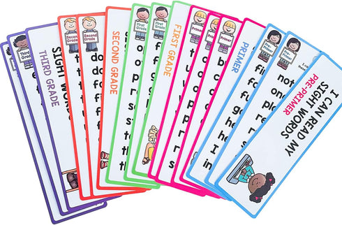 220 Sight Words Flashcards, High Frequency 220 Words, Beginning Reading, Kindergarten to 1st Grade, ESL Teaching Materials, Autism Learning Materi...