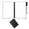 White Board Notebook, A5 Sliding Portable Dry Erase Board, Erasable Double Sided Office Mini Whiteboard with Marker Pen Suitable for Study Meeting...