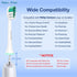 Toothbrush Replacement Heads for Sonicare Heads Replacement, for Philips Sonicare Electric Toothbrush Replacement Brush Heads, 10 Pack...