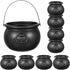 Toyvian 9 Pack Black Cauldron,Halloween Candy Holder Bucket Kettle Mini Cauldrons Trick Or Treat Bucket Party Favors Novelty Candy Holder Pot with...