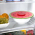 Charles Viancin - Watermelon Silicone Lid for Food Storage and Cooking - 11''/28cm - Airtight Seal on Any Smooth Rim Surface - BPA-Free - Oven, Mi...