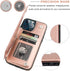 ONETOP Compatible with iPhone 13 Pro Max Wallet Case with Card Holder,PU Leather Kickstand Card Slots Case, Double Magnetic Clasp and Durable Shoc...