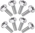 M4 10mm TV/Monitor Wall Mount Screws for 75x75mm and 100x100mm Brackets Metric Screws & Washers for Mounting Any TV/Monitor VESA Compatible...