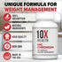 10X Health MIC Chromium Supplement with Choline, Inositol & L Methionine - 60 Capsules...