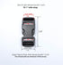 Quick Side Release Buckles 1 Inch Super Heavy Duty Plastic Snap Clips Clasps 25mm Backpack Strap Replacement Buckle 2 Sets Dual Adjustable Durafle...