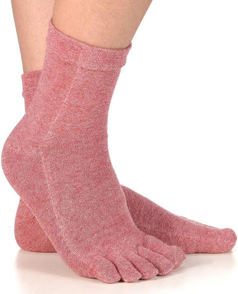 Meaiguo Women's Toe socks For Running Five Finger Socks With Cotton Athletic...
