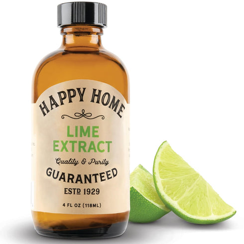 Happy Home Natural Lime Flavor - Certified Kosher, 4 oz....