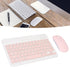 Bluetooth Keyboard Mouse Set, 10 Inch USB Charging Ultra Thin Quiet Keyboard with DPI Mouse, Composite Keys Keyboard Mouse Combo for Cellphone Lap...
