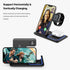 Wireless Charging Station, 3 in 1 Foldable Wireless Charger Stand, Wireless Charging Stand for iPhone 13/12/12 Pro/12 Pro Max/11/XS Max/XS/XR/X/8P...