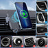 APPS2Car Wireless Car Charger 15W Fast Charging Car Phone Holder Charger Wireless Car Charger Mount for Dashboard Windshield Air Vent Compatible w...